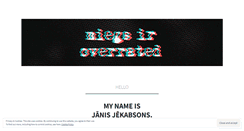 Desktop Screenshot of jekabsons.com