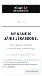 Mobile Screenshot of jekabsons.com